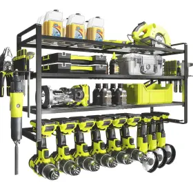 R-4L9D KAFAHOM Power Tool Organizer Wall Mount Drill Holders