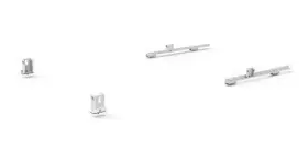 409TD KARGOMASTER Mount Down Ladder Rack Kit