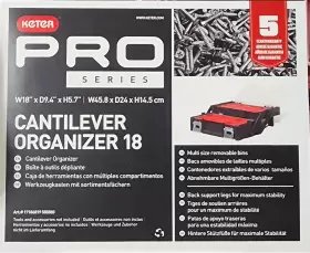 17186819 KETER Cantilever Organizer Pro Tool Box #2