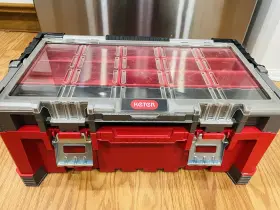 17187311 KETER Cantilever Tool Box Leg Organizer #3