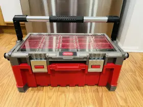 17187311 KETER Cantilever Tool Box Leg Organizer