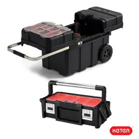 680358001067 KETER Masterloader Rolling Toolbox Cantilever