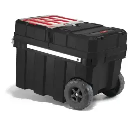 MO17191709 KETER Polyproplyene Rolling Tool Chest Box Storage