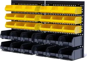 30PC KJE Wall Storage Bins Tool Organizer Garage