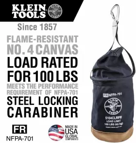 5104CLRFR KLEIN TOOLS Canvas Flame Top Closing Tool #2