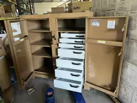 783965011839 KNAACK Jobsite Cabinet Padlockable Recessed