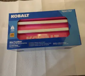 5014017035 KOBALT Pink Mini Tool Box