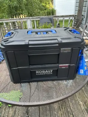 5266214 KOBALT Casestack Tool Box Lockable Handle