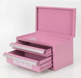 5462039 KOBALT Pink Mini Drawer Tool Box #2