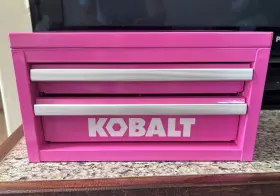 55232 KOBALT Mini Toolbox Pink Drawer Lowes