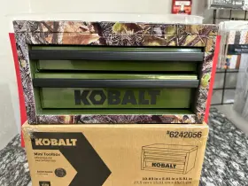 624056 KOBALT Mini Tool Box Camo Garage