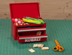 6241747 KOBALT Mini Toolbox Pink Garage #2