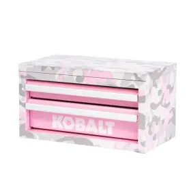 6242055 KOBALT Pink Camo Mini Steel Tool Box