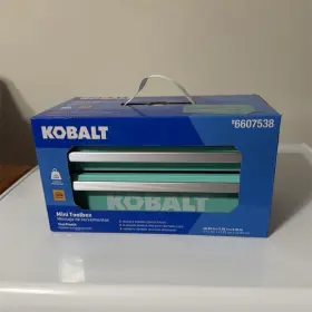 6607538 KOBALT Mini Toolbox Tool Box Magnetic