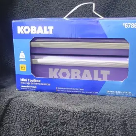 6786845 KOBALT Mini Toolbox Lavender Powder Coated Ball