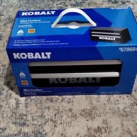 6786847 KOBALT Mini Toolbox Drawer Tool Box Ball Bearing