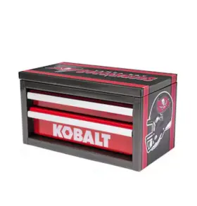 6805591 KOBALT Mini Drawer Nfl Tool Box Tampa Bay Buc