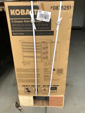 744110290639 KOBALT Snap Impact Wrench Rolling Tool Chest