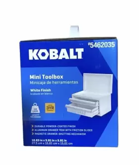 820909544173 KOBALT Mini Drawer Steel Tool Box
