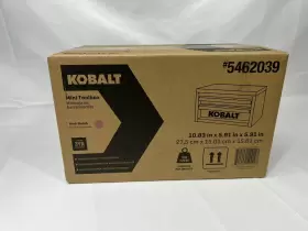 820909544227 KOBALT Pink Mini Toolbox Box Steel Drawer #3