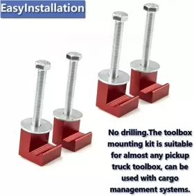 445043528549 KOHUIPU Tool Box Mounting Clamps Hooks Tie Downs #3