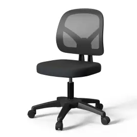 939-3-B KOLLIEE Armless Mesh Office Chair Ergonomic Desk Arms