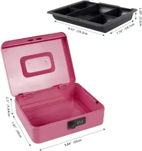 Gt-cbc-l-pink KYODOLED Safe Cash Box Combination Lock #3