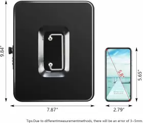 658392792487 KYODOLED Cash Box Combination Lock Safe #2