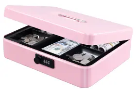 P0239 KYODOLED Cash Box Combination Lock Pink