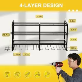 716035779407 LADER Power Tool Organizer Drill Holder Wall #2