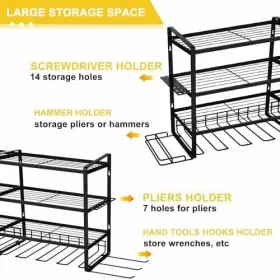 716035779407 LADER Power Tool Organizer Drill Holder Wall #3