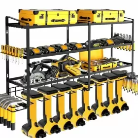 716035779407 LADER Power Tool Organizer Drill Holder Wall