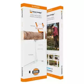 445036588529 LOGOSOL Steel Folding Sawhorse Smart Holder #2
