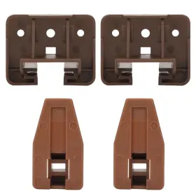 DGSLO1BR554-2 LONTAN Drawer Slides Guides Pack Drak