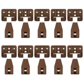 DGSLO1BR554X10-1 LONTAN Pack Drawer Slides Guides Drak