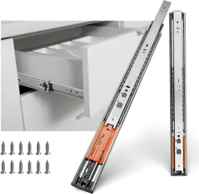 SL4504SL22-1 LONTAN Push Close Drawer Slides