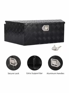 629721872682 LUCKYERMORE Trailer Tongue Box Tool Chest #2
