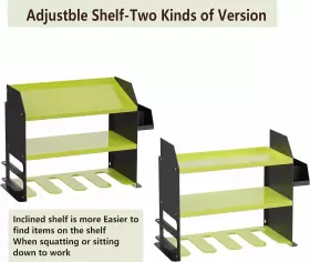 696605555689 LUFFIONER Drill Storage Rack Power Tool Holder #3