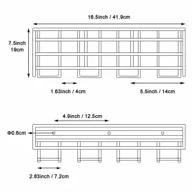 730869877627 LULARINE Pack Wall Power Tool Organizer Floating #2