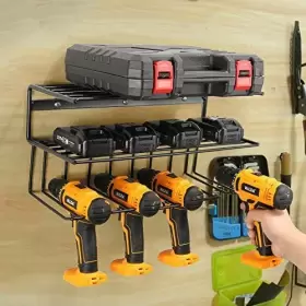 B09VXVWBY8 LXPT Power Tool Organizer Storage Drill Holer Wall #2