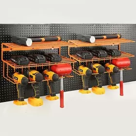 LXPT-JCGJJ-2P-C LXPT Power Tool Organizer Storage Wall Mount #3