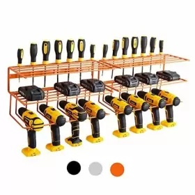 LXPT-JCGJJ-2P-C LXPT Power Tool Organizer Storage Wall Mount
