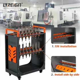 MTT-A4-CAT50 LYREIGN Cnc Tool Trolley Manager Holder #3