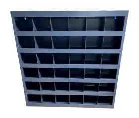 M314-95 M-M FASTENERS Rolled Steel Powder Coated Pigeon Hole