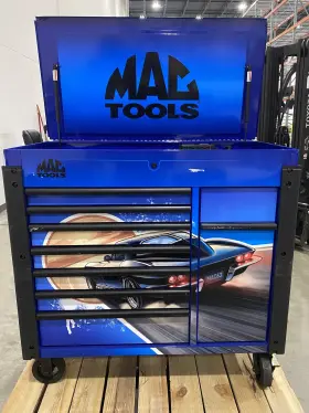 UC4925VPD-BL MAC TOOLS Vertical Power Drawer Top Decal