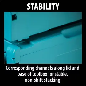 313023345301 MAKITA Interlocking Tool Box Storage