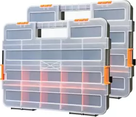 MP026 MAKITOYO Interlocking Tool Box Organizers Fasteners Div #2