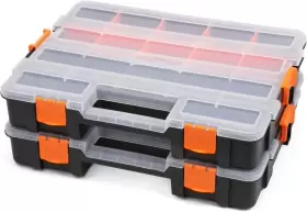 MP026 MAKITOYO Interlocking Tool Box Organizers Fasteners Div #3