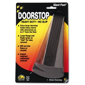 00964 MASTER CASTER Giant Doorstop Slip Rubber Wedge