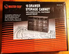 85749 MASTER-TECH Drawer Storage Cabinet Fastener #2